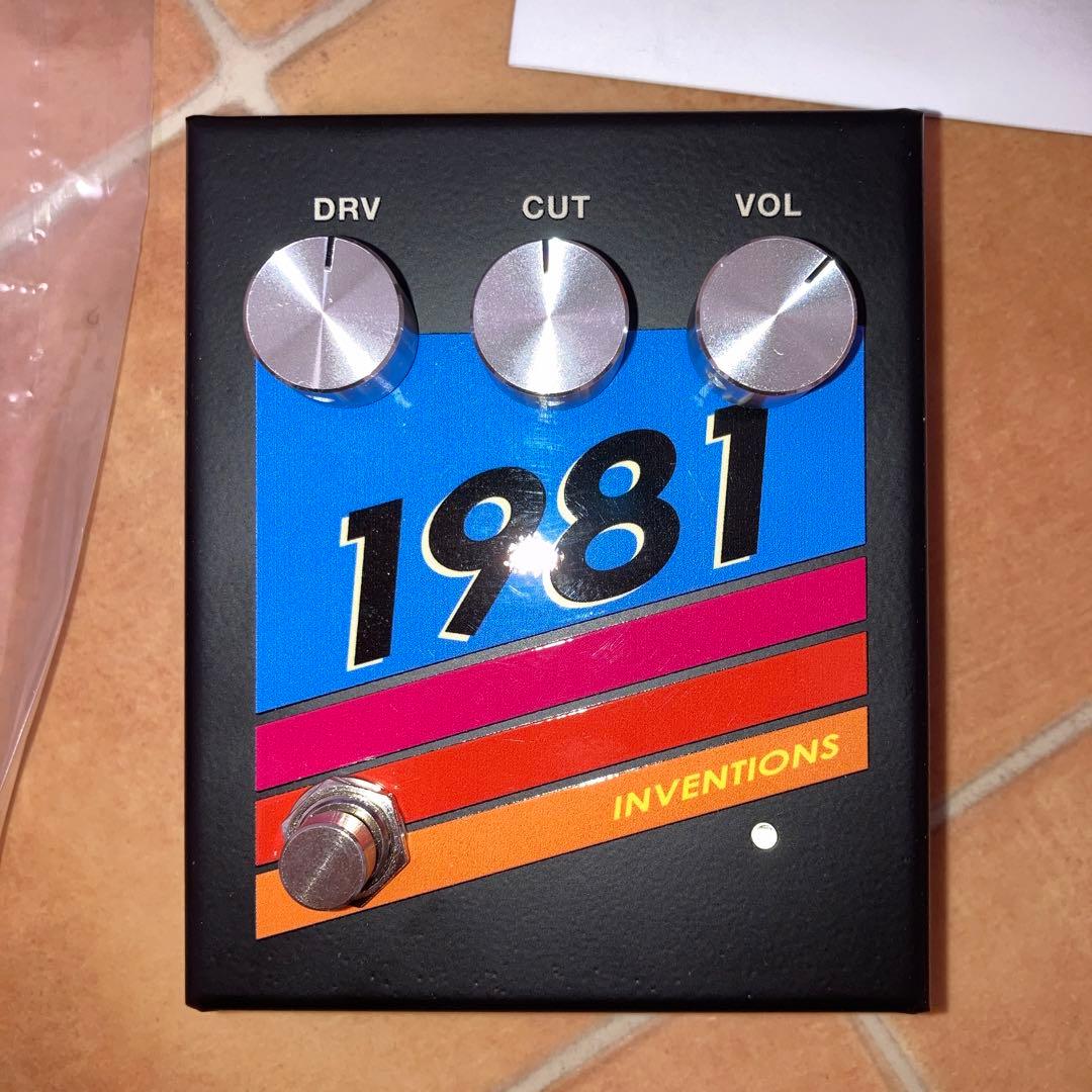 複数オマケ付き！ 1981 Inventions DRV ／ ディストーション