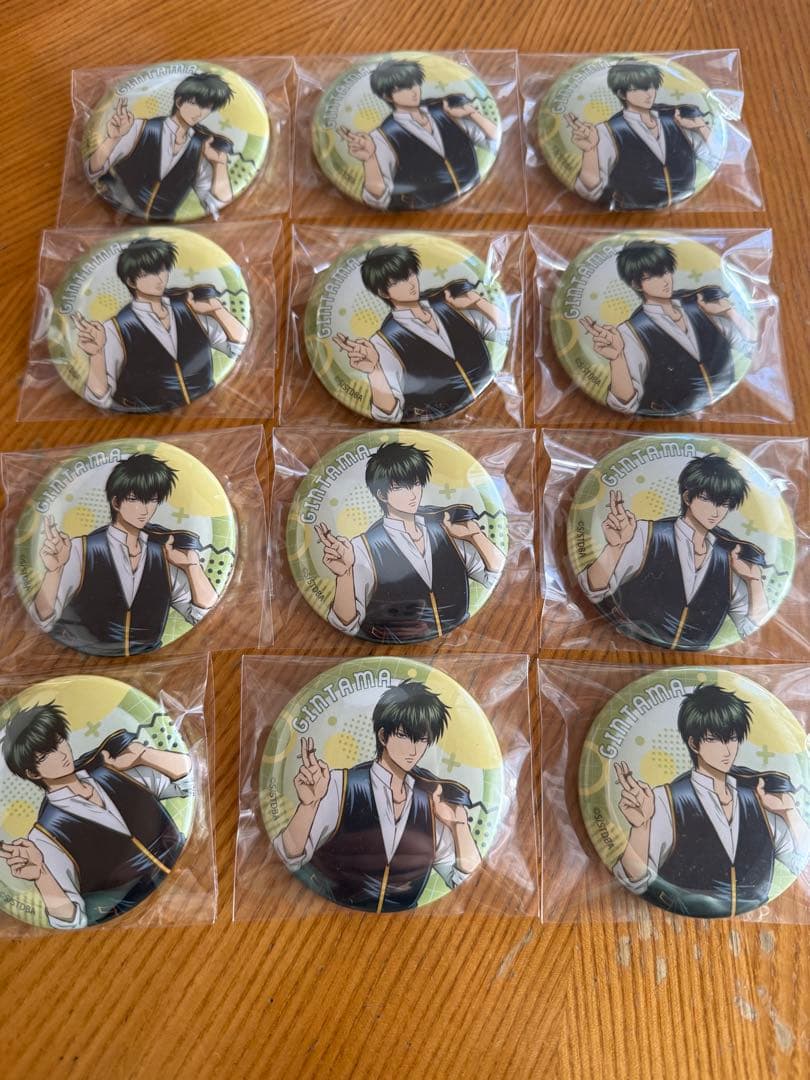 銀魂土方十四郎缶バッジ34点まとめ売り