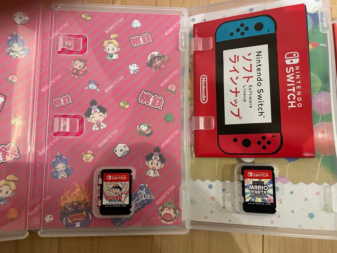 任天堂Switch まとめ売り　ジョイコン×2 ソフト5本