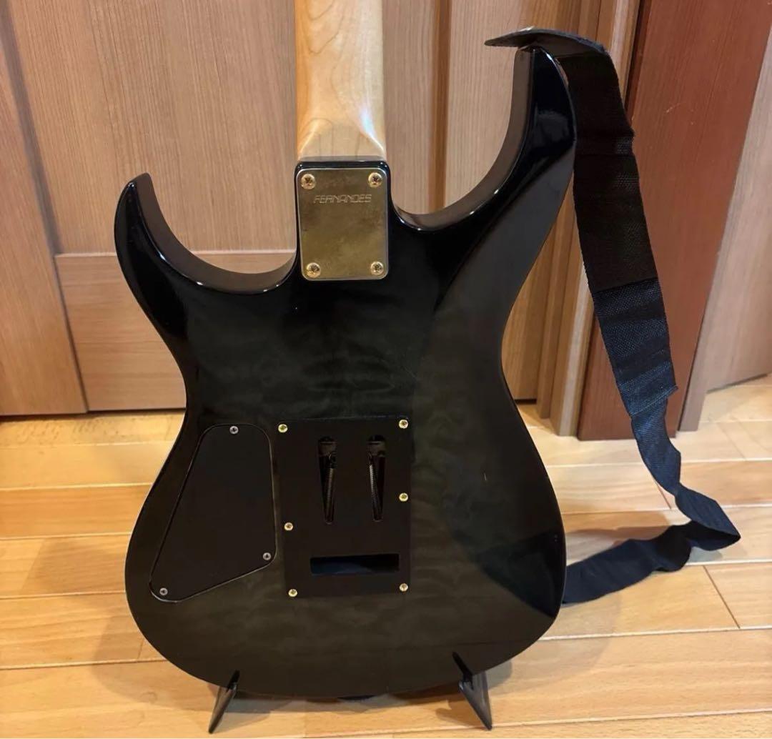 FERNANDES FGZ400 ゴールドパーツ仕様 トレモロアーム ケース付