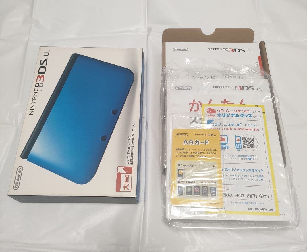 即購入歓迎!!　ニンテンドー3DS LL ブルー×ブラック