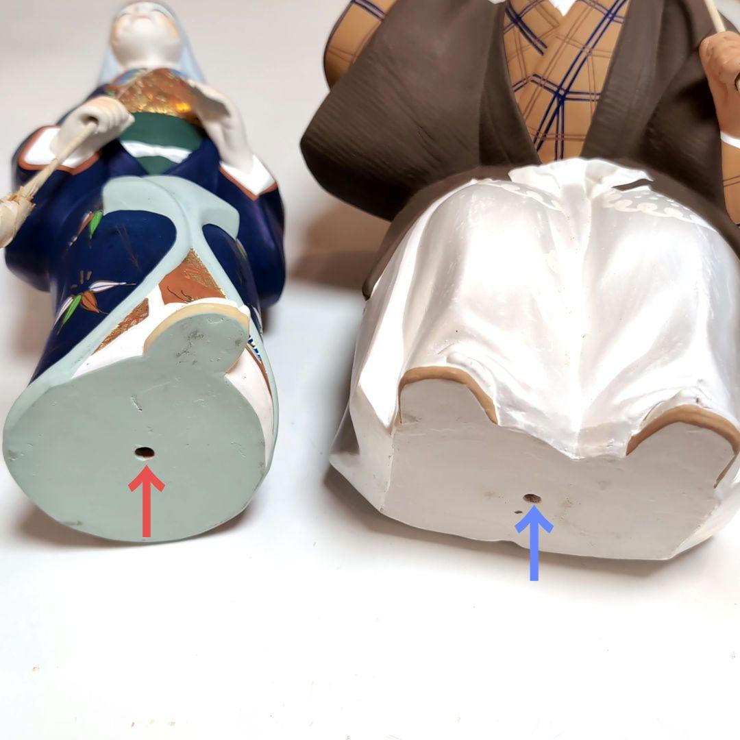 お祝い記念に✦おじいさん・おばあさん✦日本の陶器置物