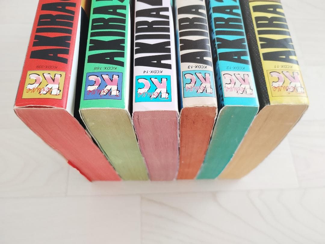 【初版】AKIRA アキラ 全6巻 漫画 コミック 大友克洋 講談社 ヤンマガ