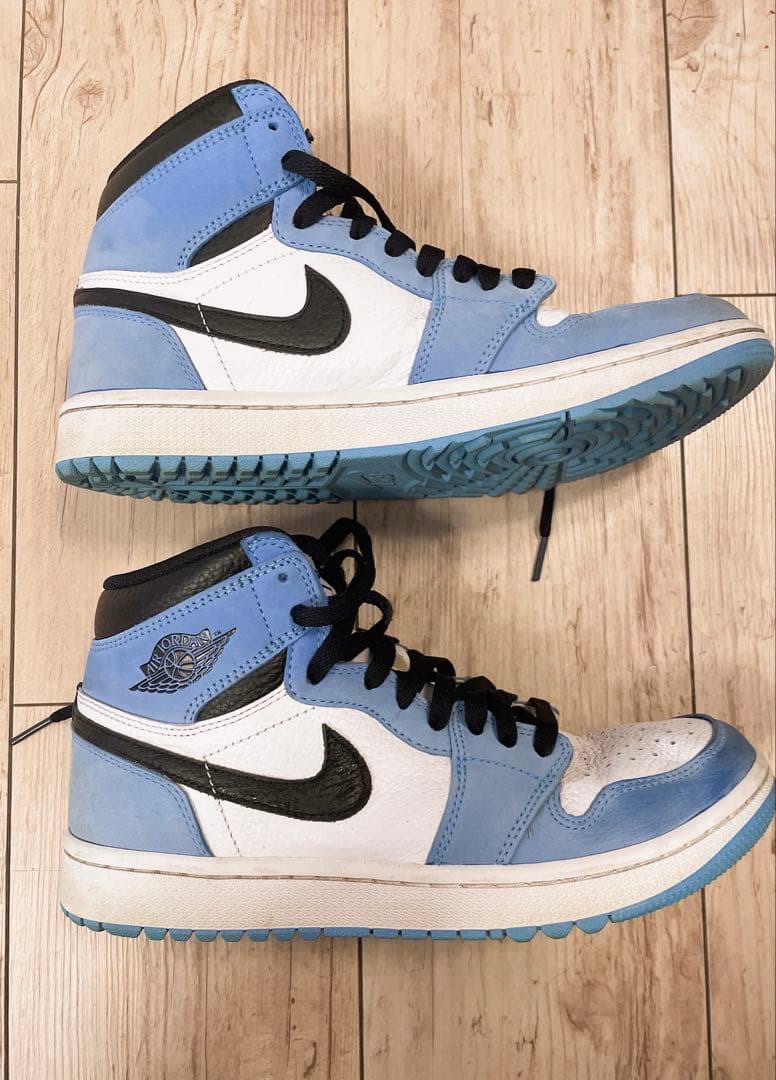シューズ(男性用) Air Jordan 1 High Golf University Blue