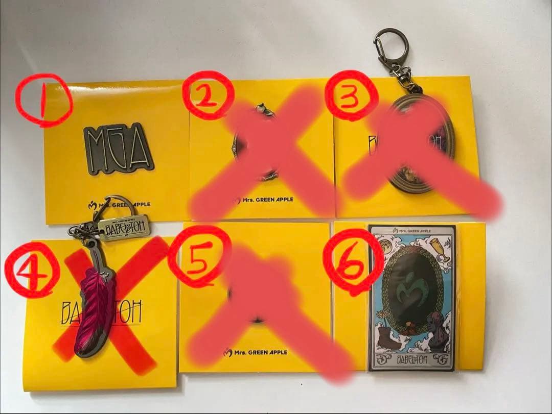 Mrs.GREEN APPLE ランダムガチャ