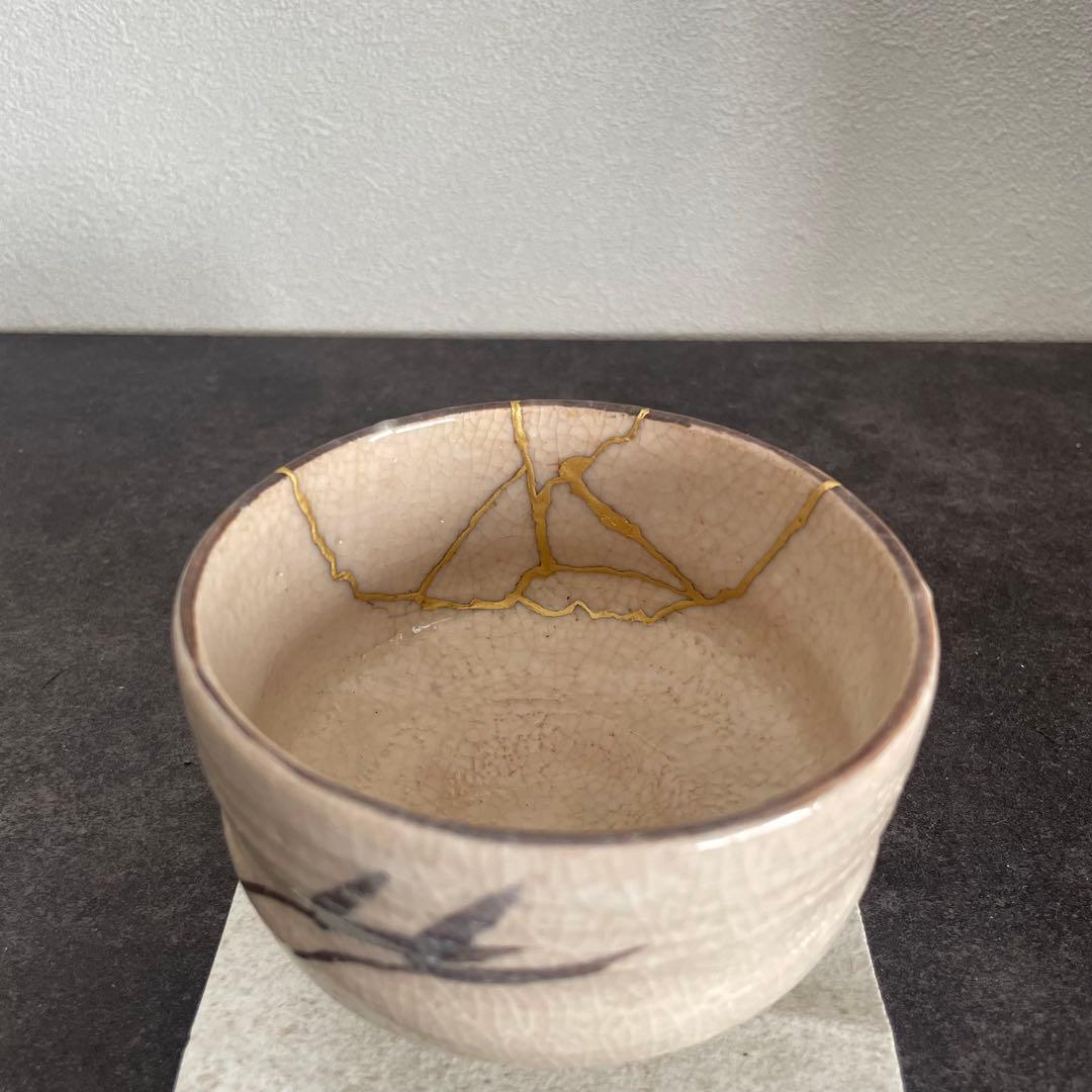 金継ぎ済み　抹茶茶碗-17