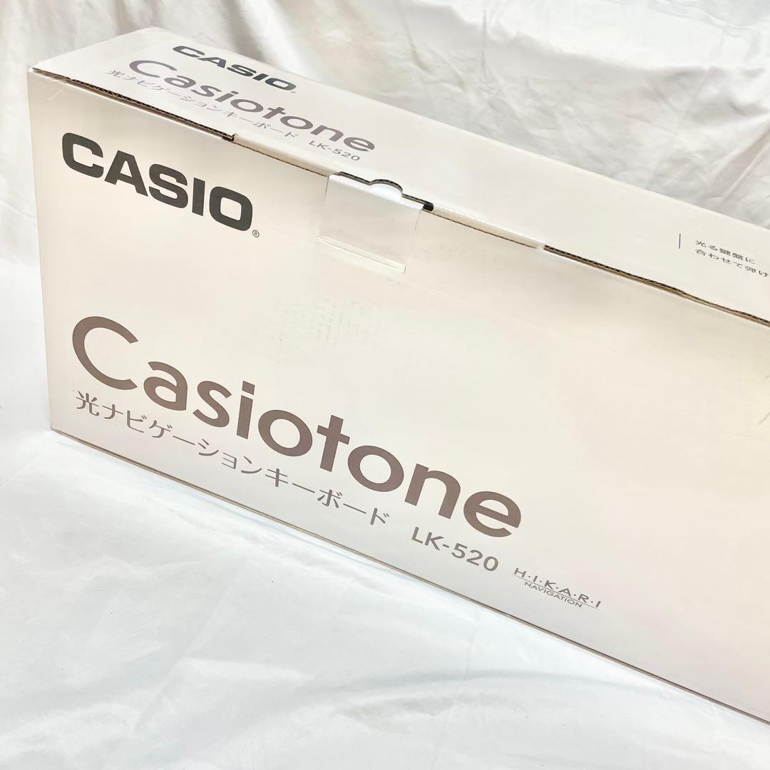 【新品】カシオトーン 電子ピアノ LK-520 光ナビゲーション キーボード
