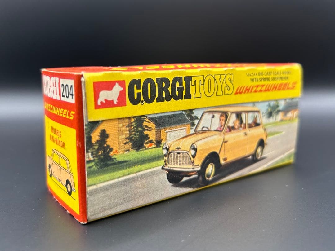 激レア！黒ルーフ　CORGI コーギ　ミニクーパー　No.204 ミニカー