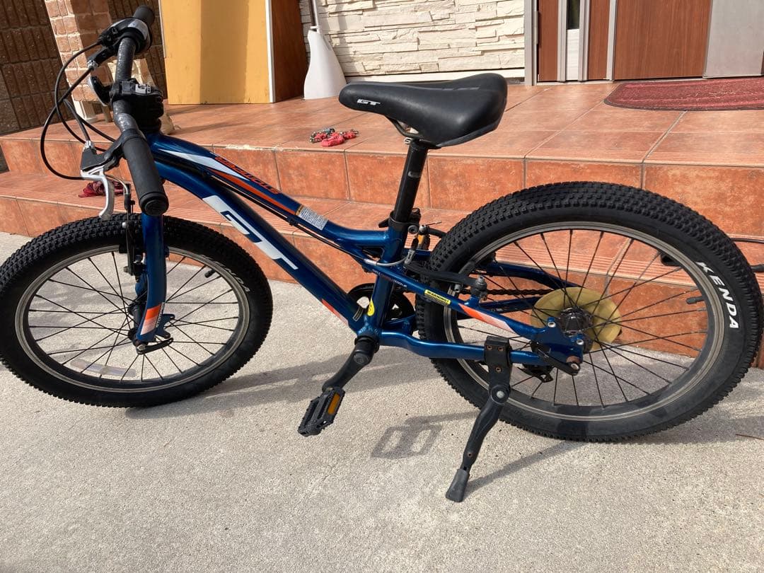 GT STOMPER ace 20インチ青 子ども 自転車 クロス
