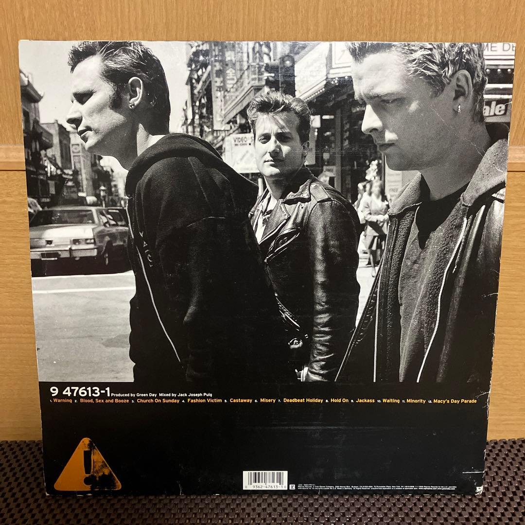 GREEN DAY WARNING グリーンデイ　アナログ　レコード LP