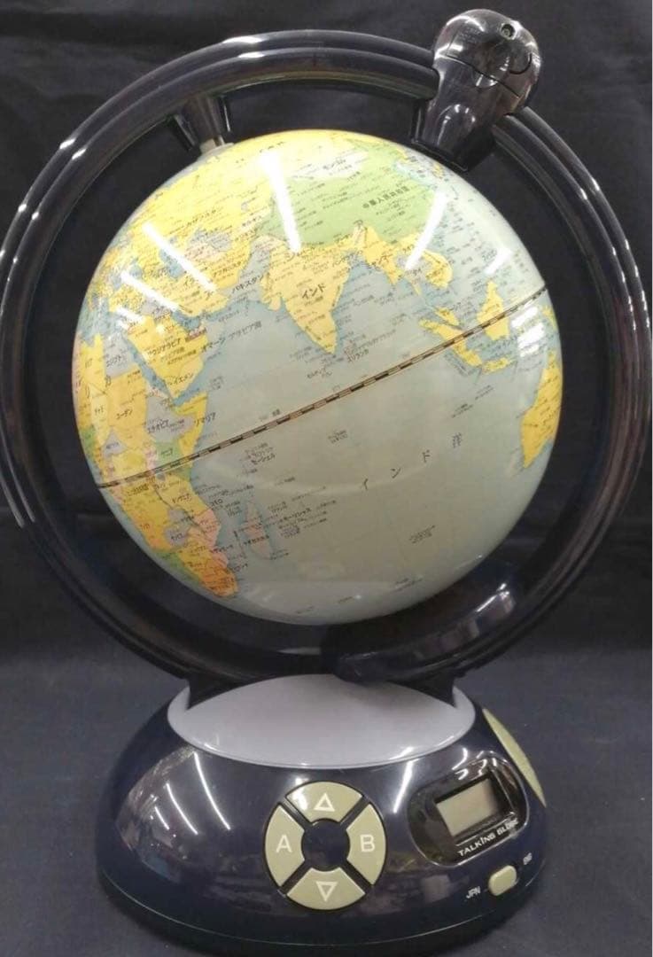 地球儀　2ヵ国語トーキング地球儀