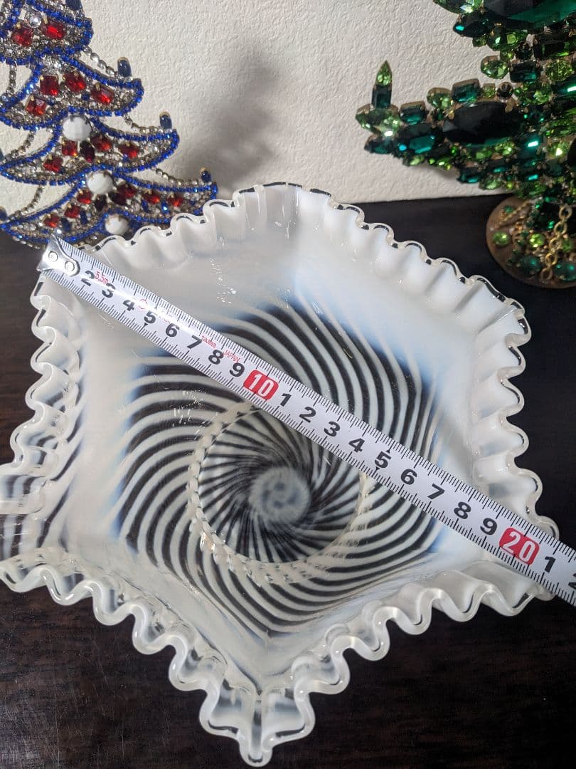 フェントン　スワール　フレンチオパルセント　ラージフリルボウル　お値下げ中