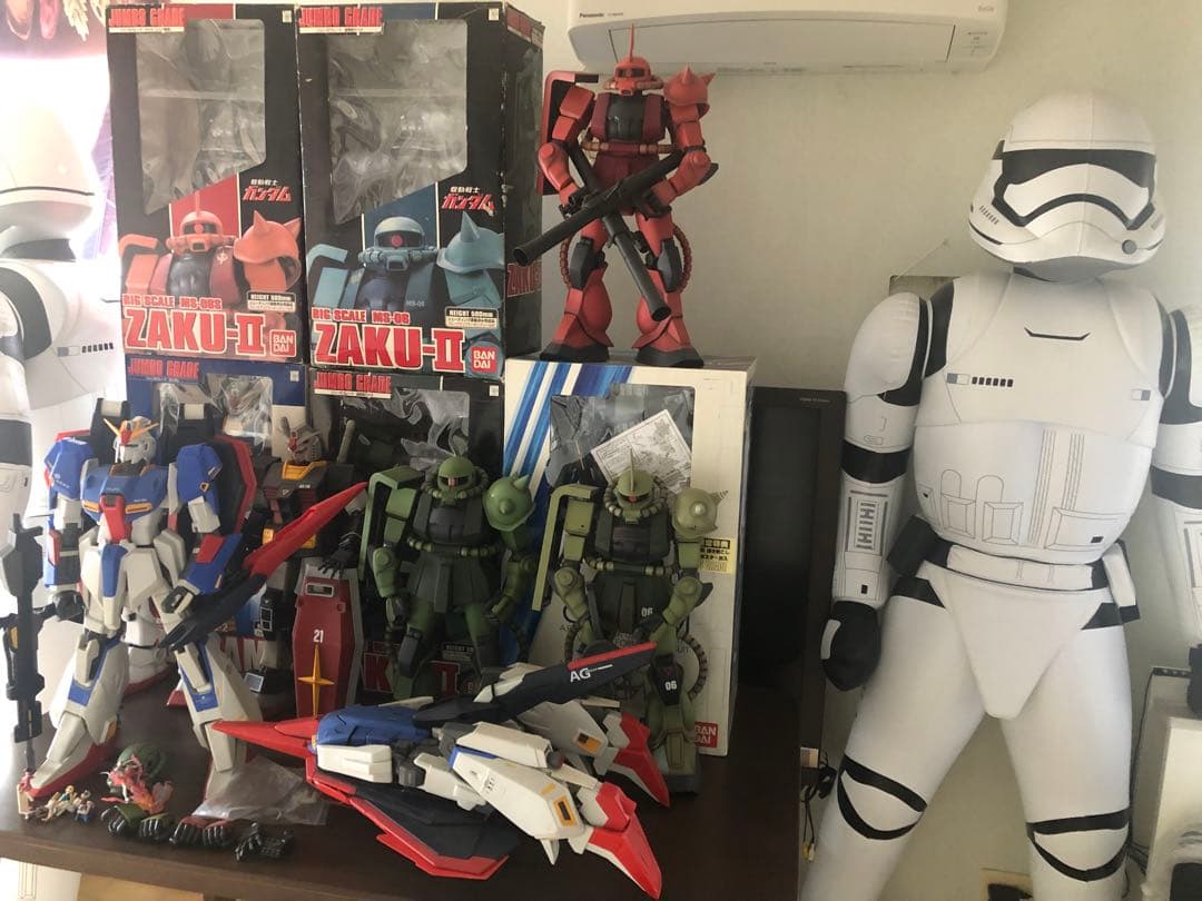 1/35 ジャンボグレード9体セット　ガンダム ザクII Zガンダム　希少