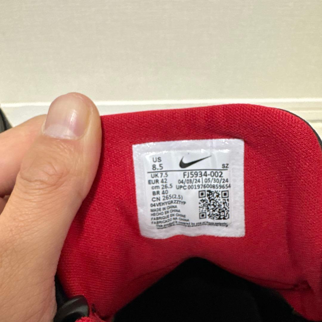 23 未使用　エアジョーダン　ゴルフシューズ　ハイカット　ブラック　8.5