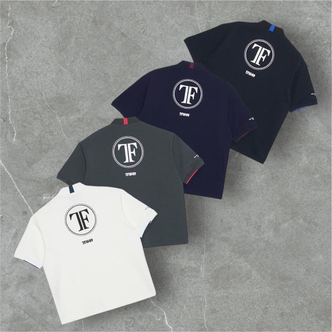 新品タグ付き⭐️2025AW新作❤️ホワイトモックネックL　TFW49