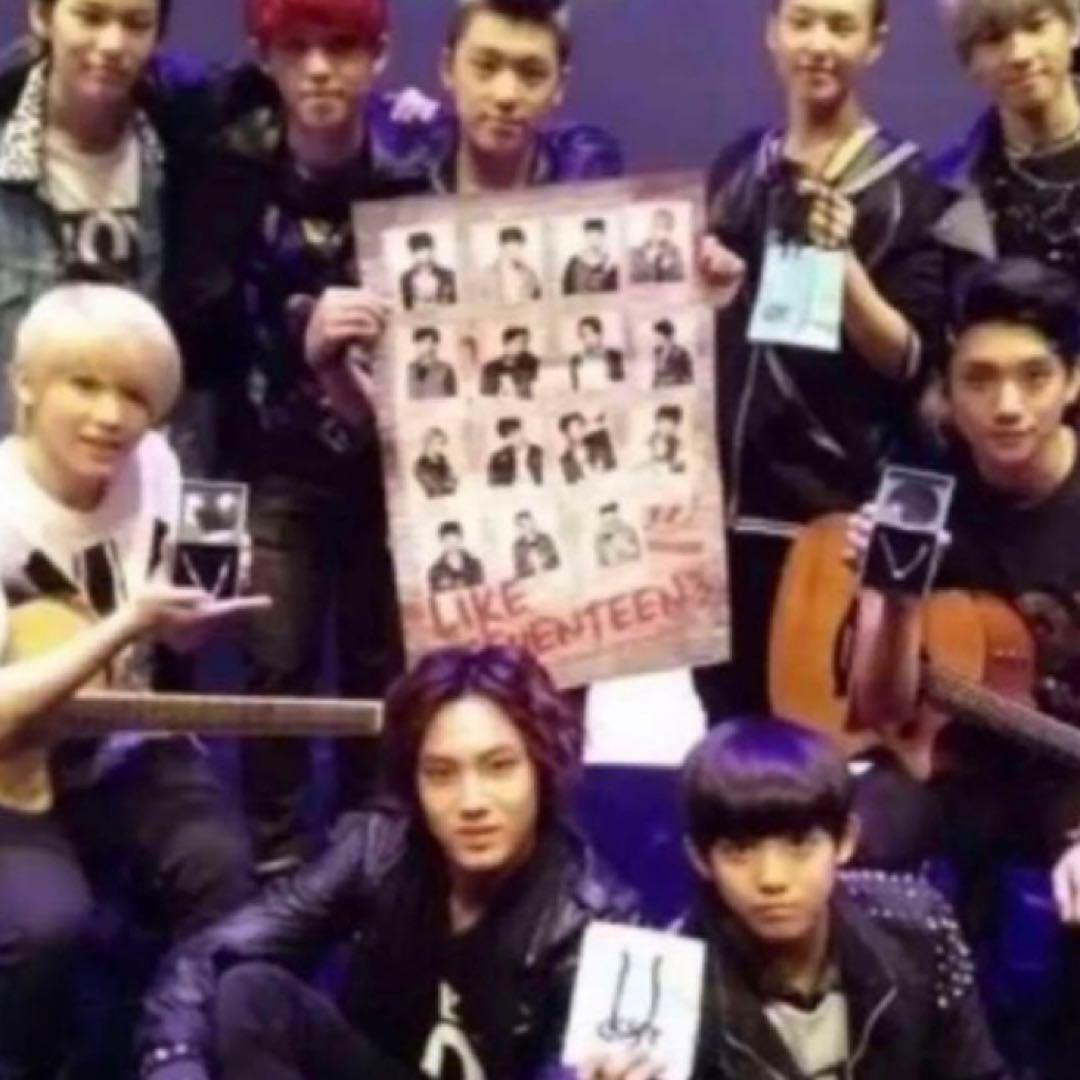 デビュー前 LIKE SEVENTEEN 3 2013 ポスター 練習生 セブチ