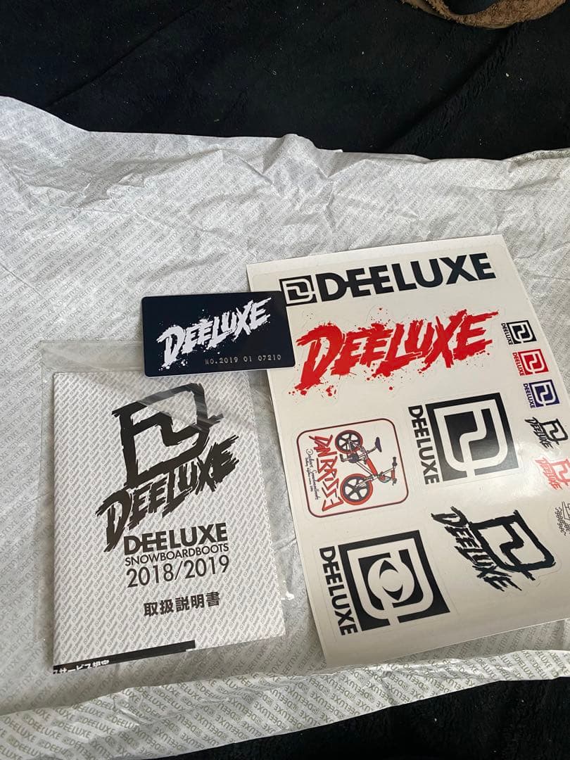 DEELUXE IDスノーボードブーツ ホワイト/ブラック