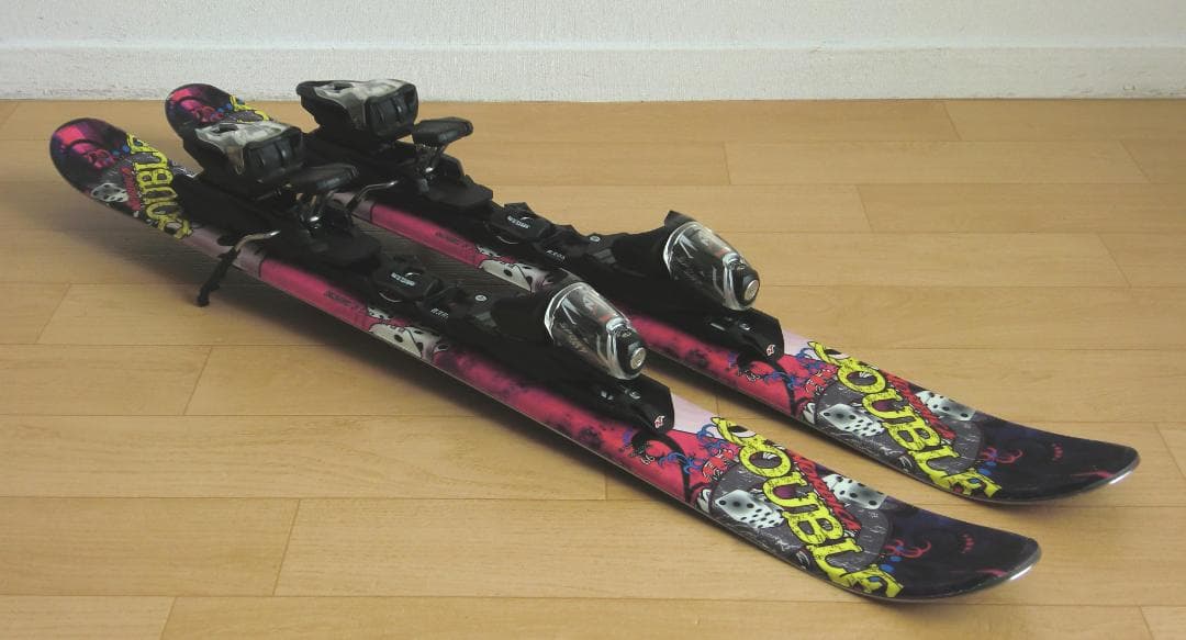 ■■送料無料■ノルディカ■DOUBLE■ショートスキー■99cm■メンテ付■■