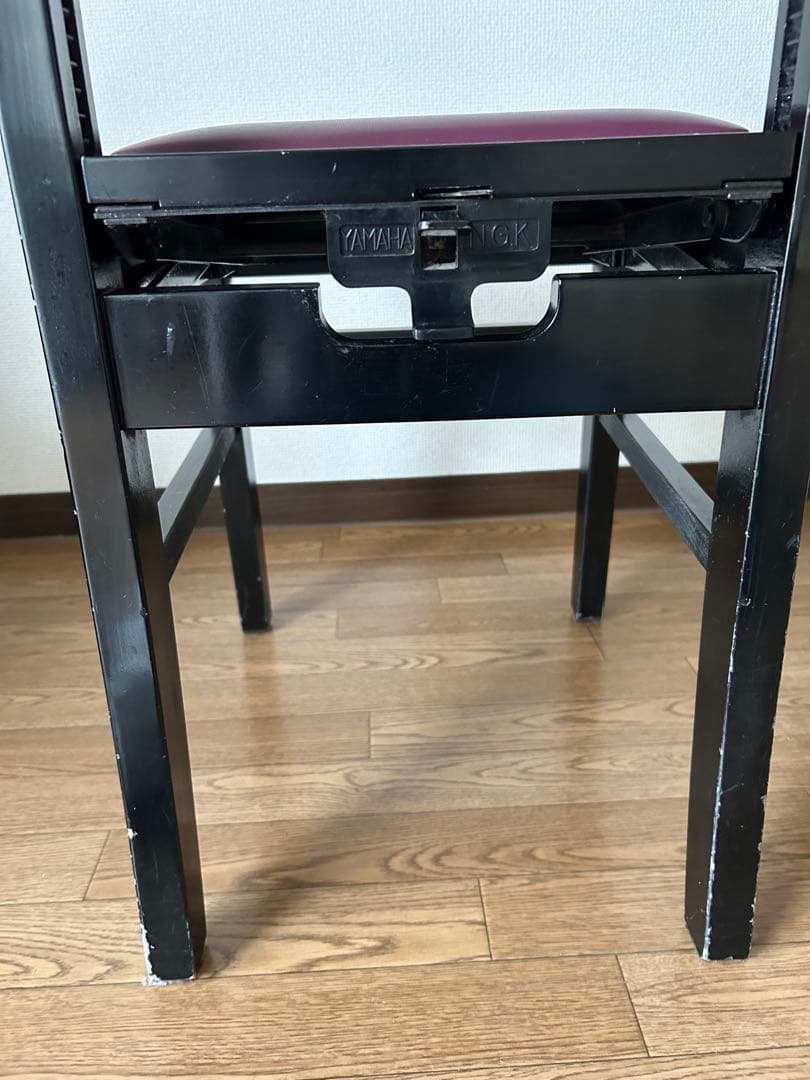 YAMAHA ピアノ用チェア 高さ調整可能　トムソン椅子