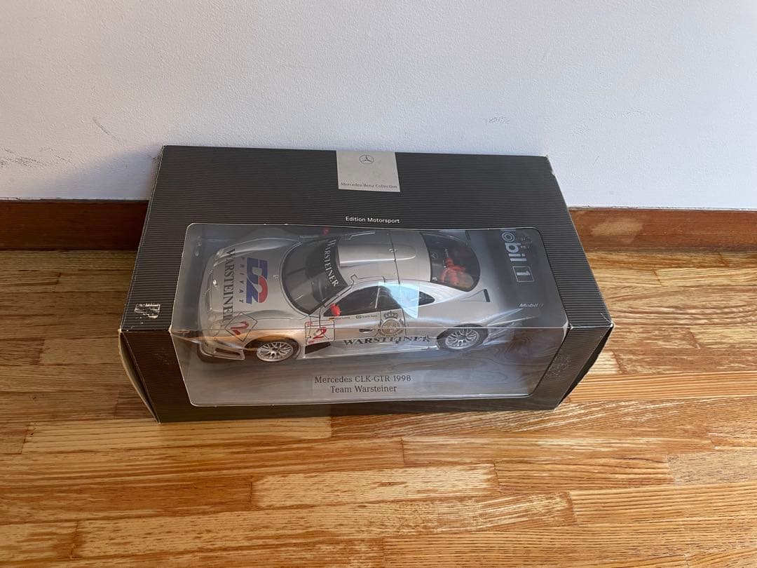 1/18 BENZ メルセデスベンツ CLK GTR 1998 ミニカー
