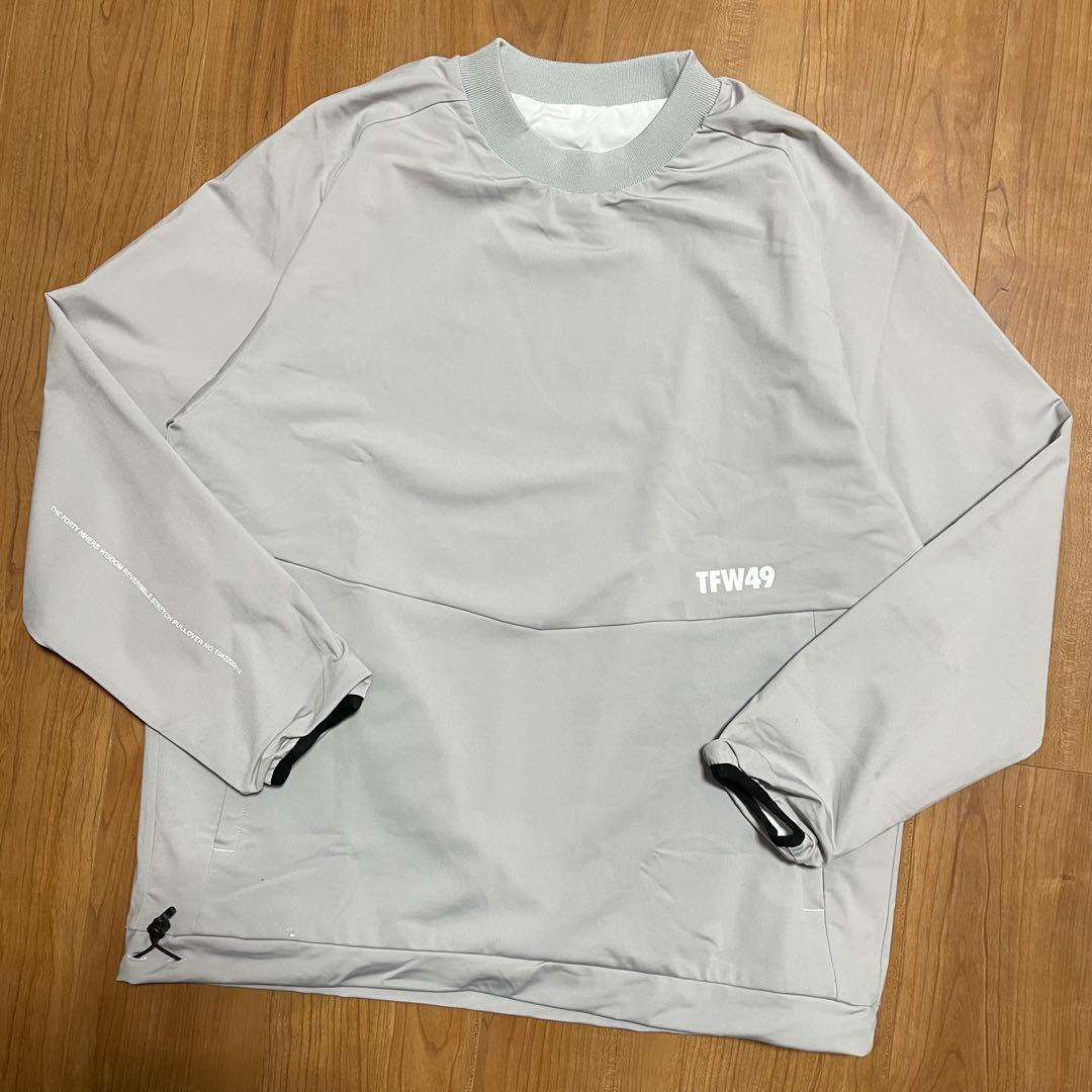 TFW49 プルオーバー　スニード　ホワイト　グレー　XL ゴルフ