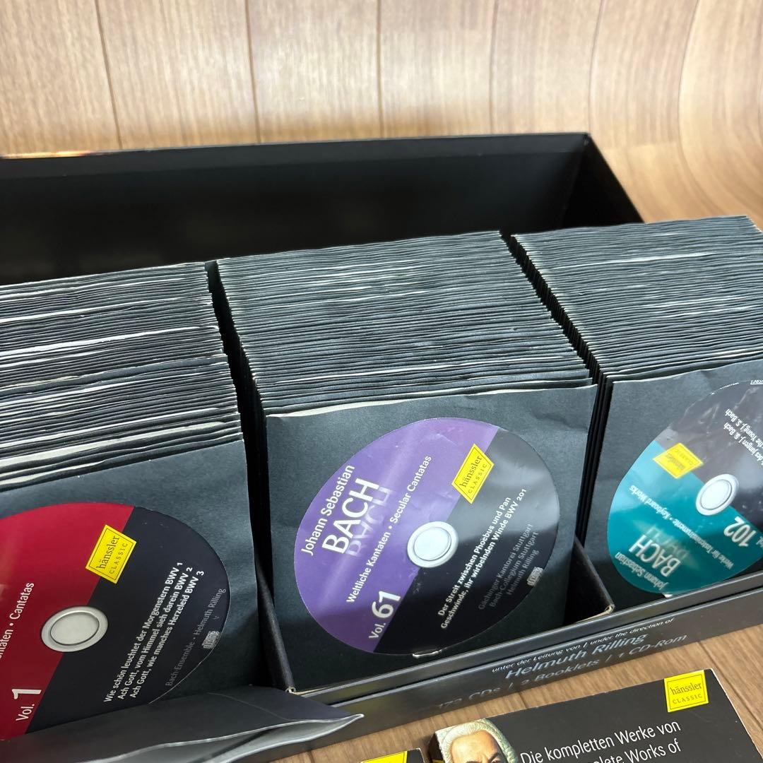 バッハ大全集　ヘルムート・リリング指揮　ブックレット付