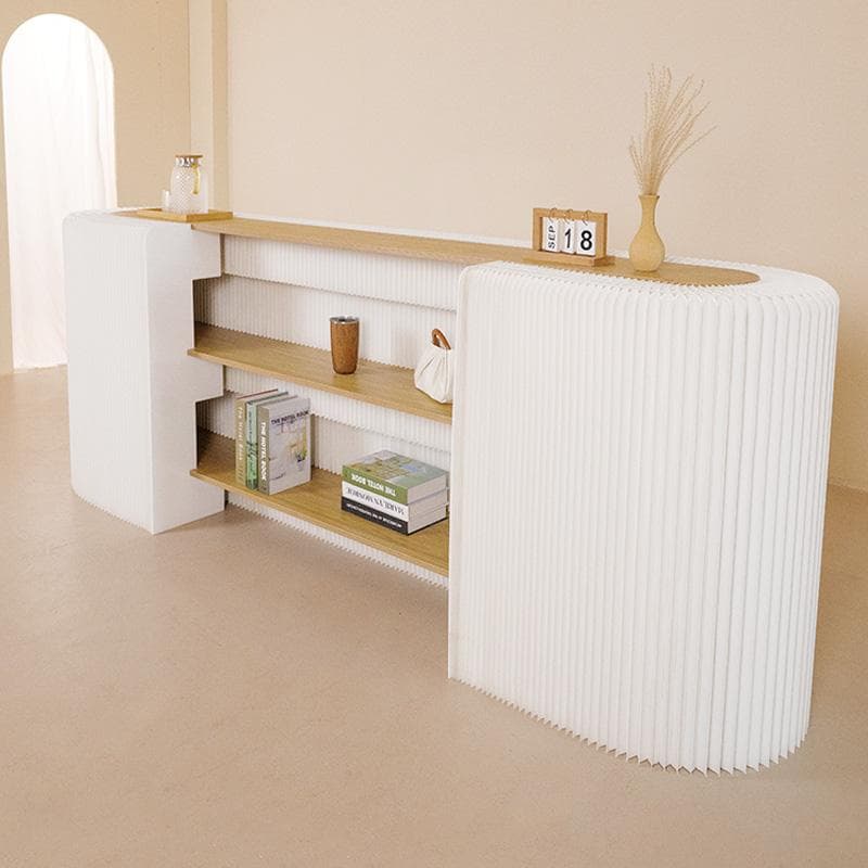 受付カウンター長さ180㎝高さ78㎝レジ 受付台テーブル折り畳み演説台おしゃれ