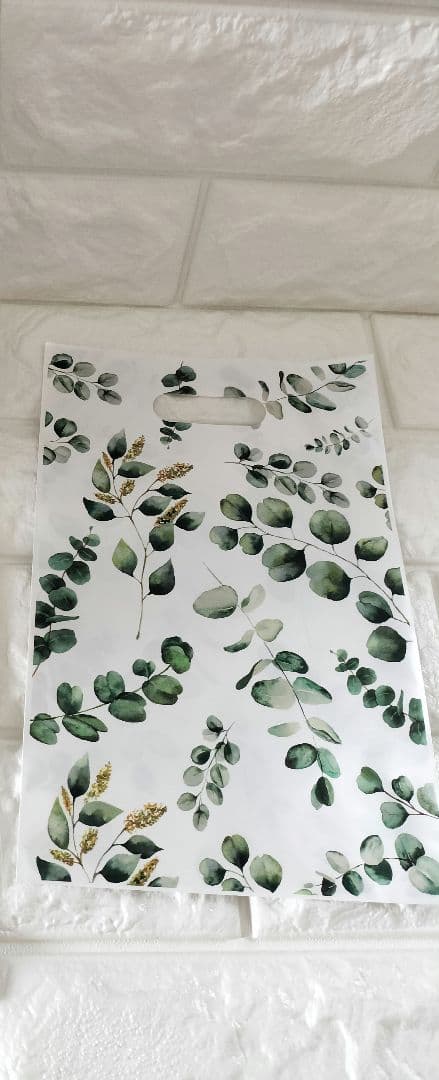 取っ手穴付きギフトバッグ　2柄　計90枚