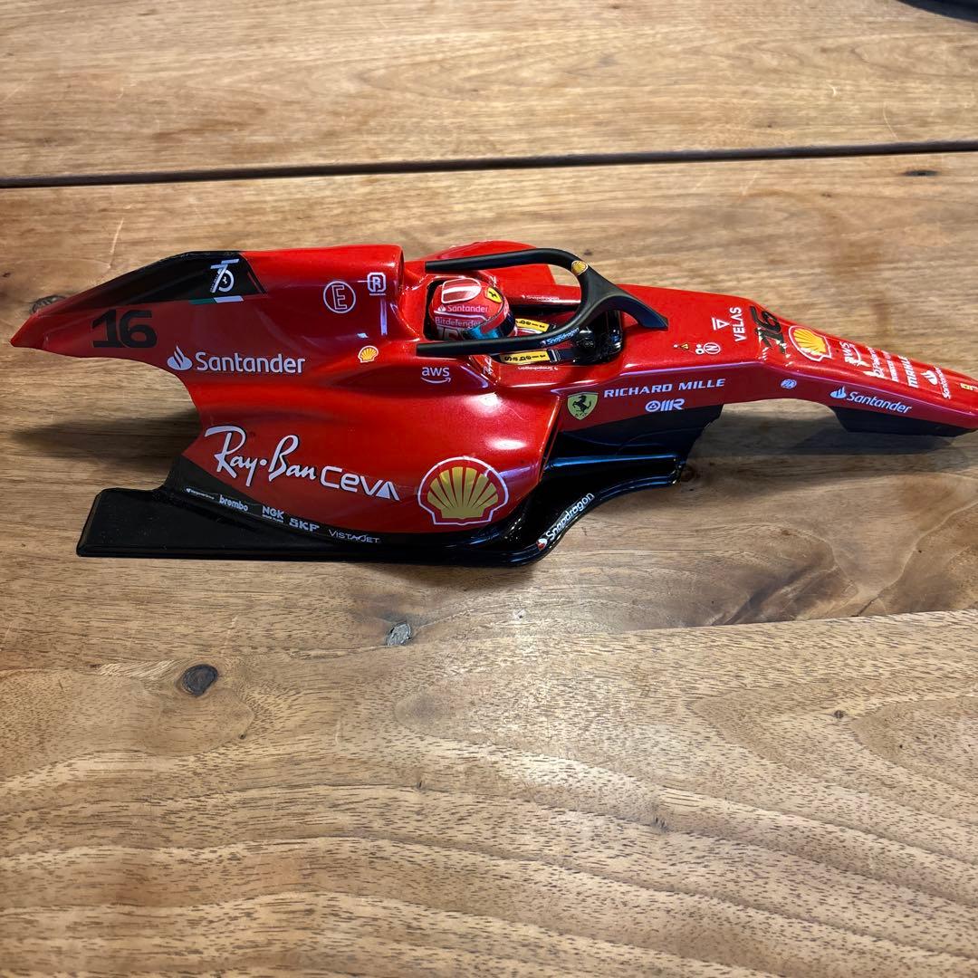 【新品！】1/10 F1 F104ボディ フェラーリ　ルクレールモデル