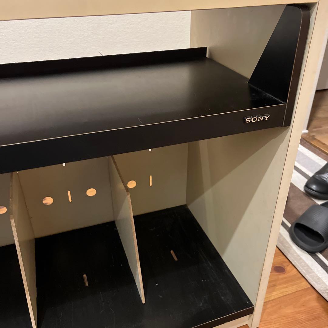 ヴィンテージレコード棚　オーディオ棚