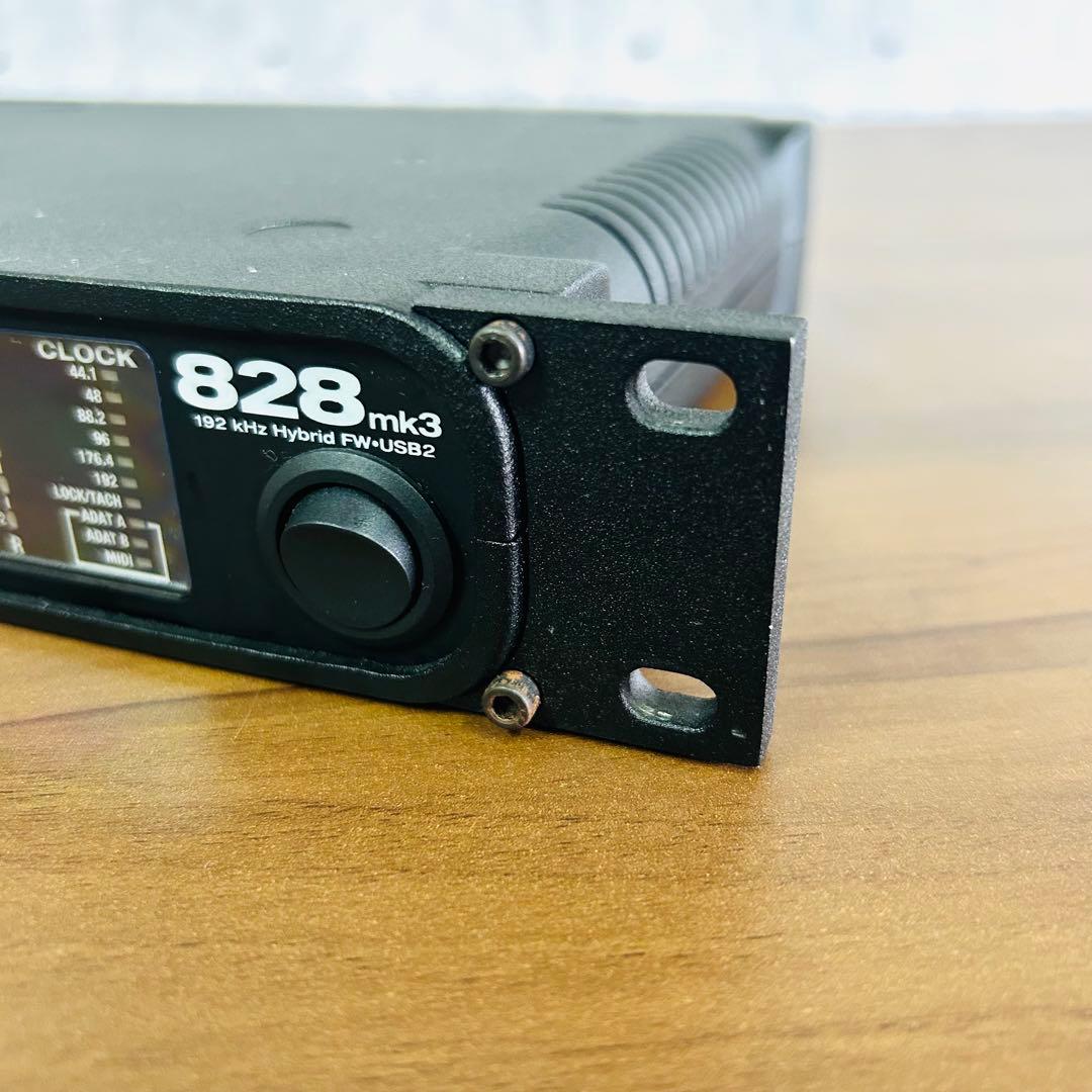 MOTU 828 mk3 hybrid usb オーディオインタフェース