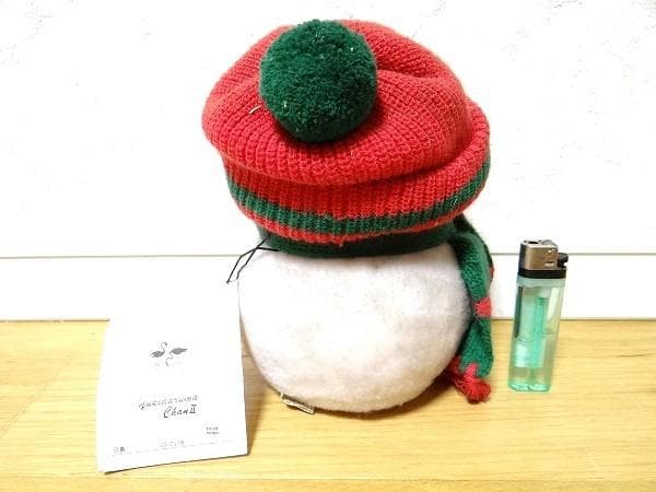 新品 80年代 ビンテージ 韓国製 シナダ 雪だるまちゃん ぬいぐるみ 当時物