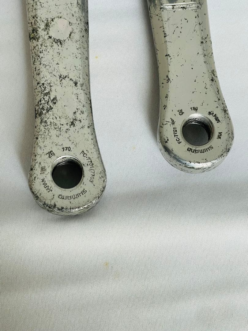 SHIMANO DURA ACE 7700シリーズメイン 駆動系6点セット 中古