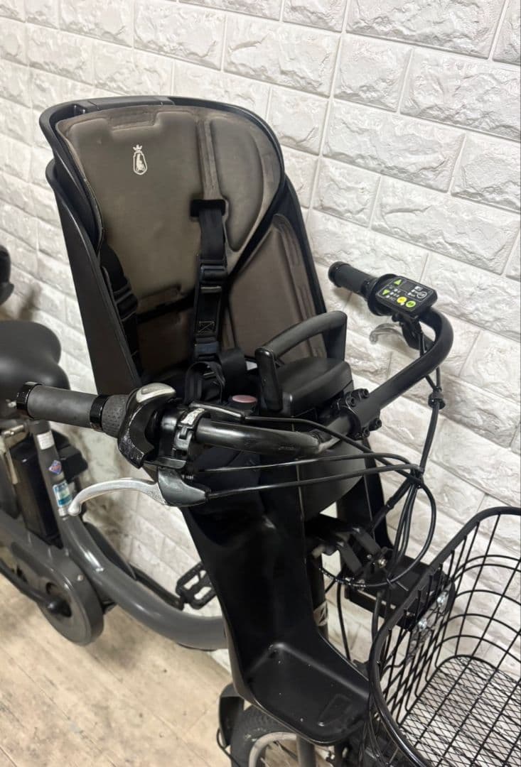 ✨美品✨室内保管✨純正チャイルドシート✨ブリヂストンビッケ2子供乗せ電動自転車