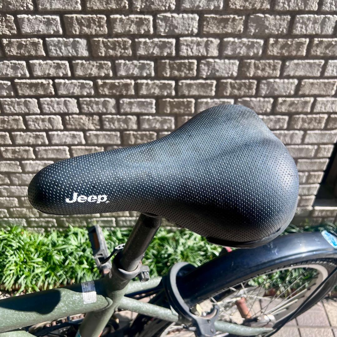 Jeep 折りたたみ自転車 オリーブグリーン　20インチ