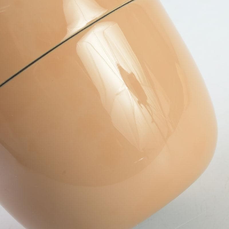 茶道具　越前蒔絵師　宮田宗景作　金蒔絵　棗　共箱　V　9838