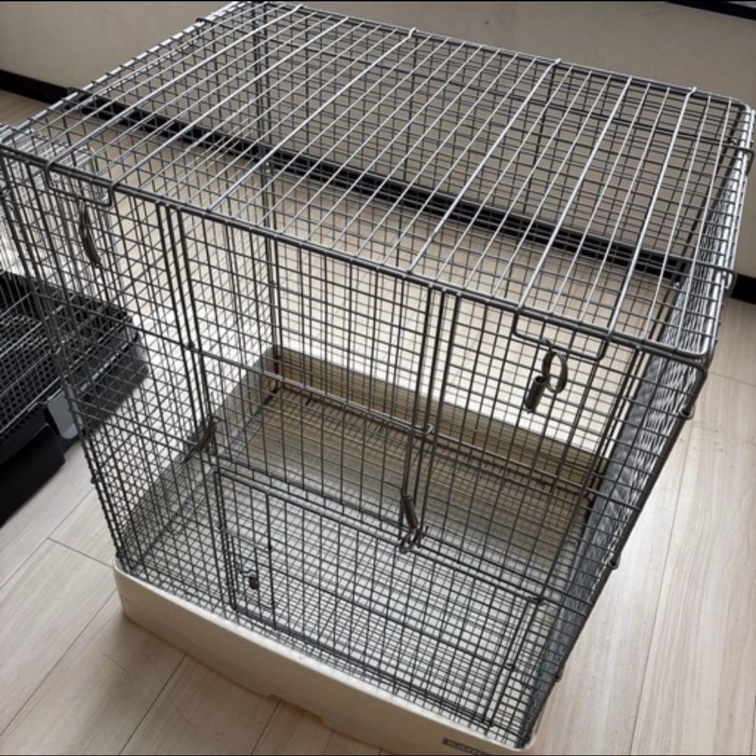中型 2段ケージ 金属製