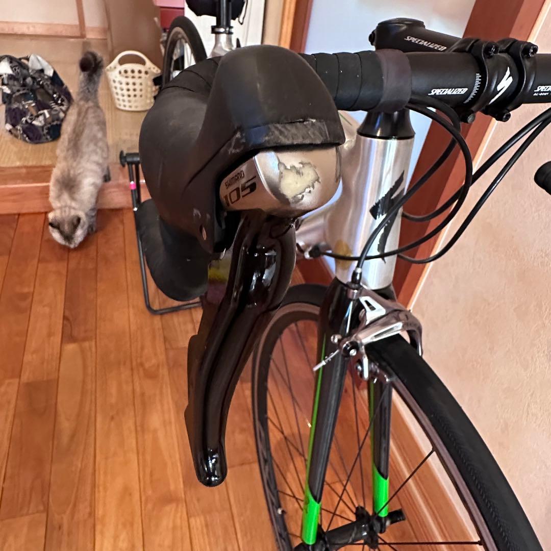 【送料込】サイコン&ロードバイク スペシャライズド シマノ105