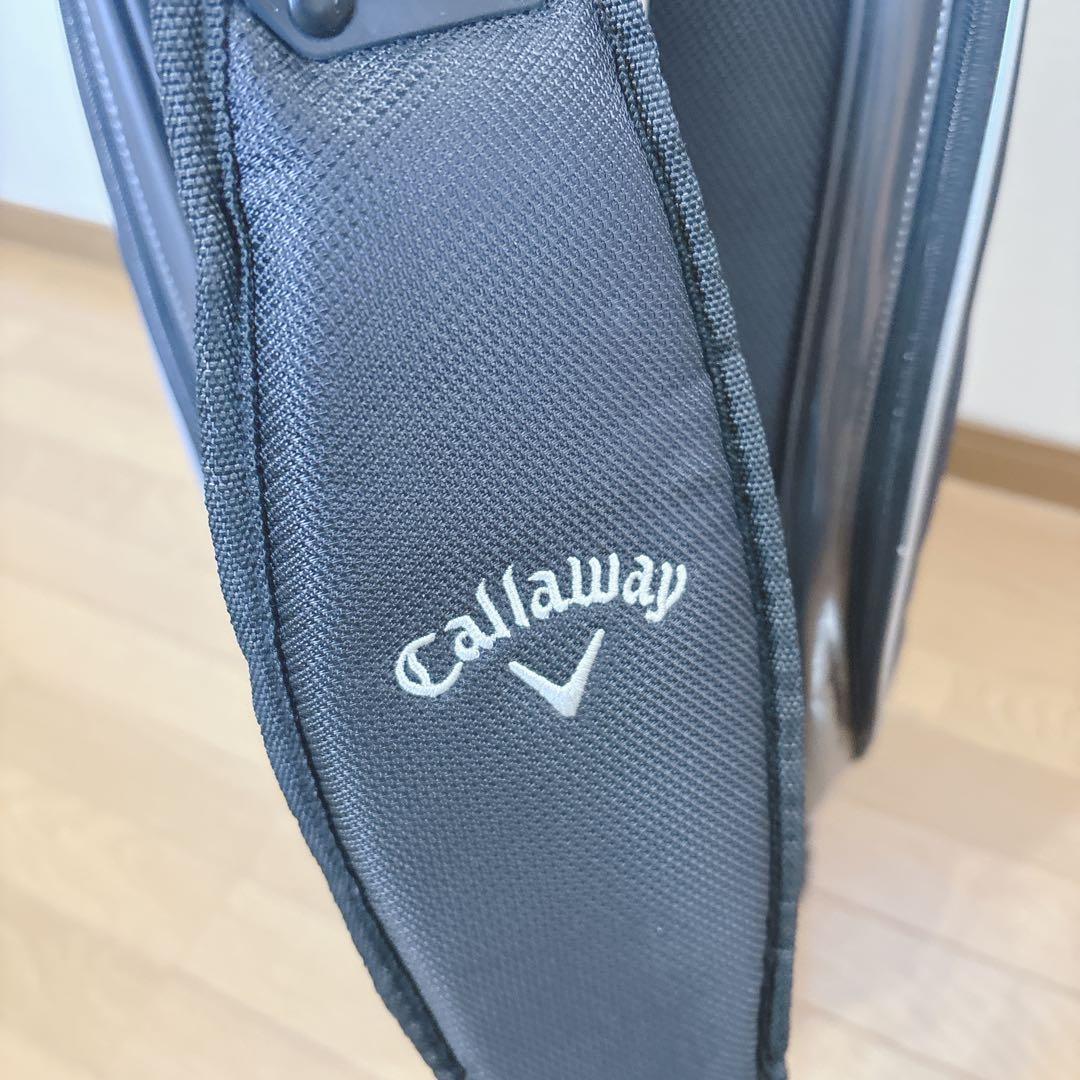 K442 美品！Callaway ブラック 軽量 キャディバッグ