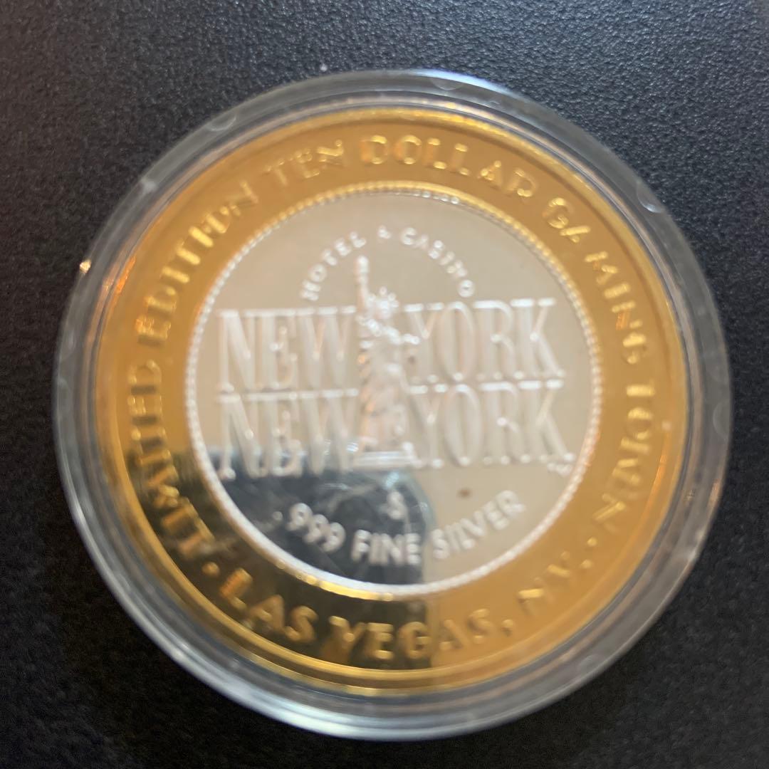 超希少　ベーブルース　純銀99.9%限定版ニューヨークカジノ 記念