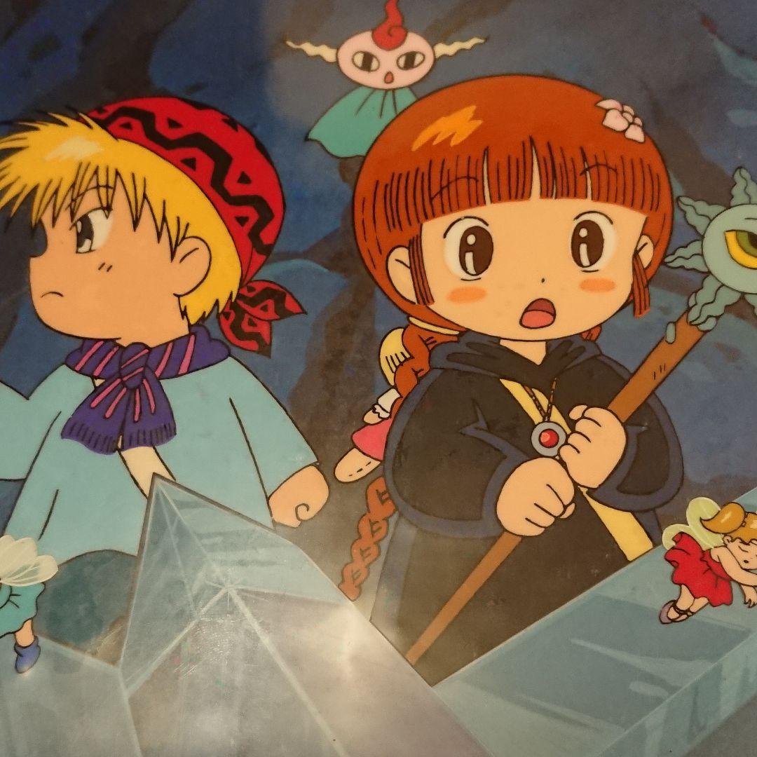 魔方陣グルグル「風景画セル画」