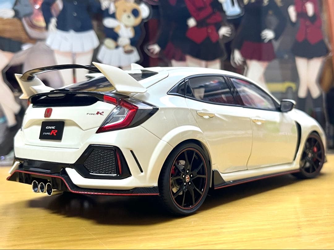 オートアート 1/18 ホンダ シビック タイプR FK8