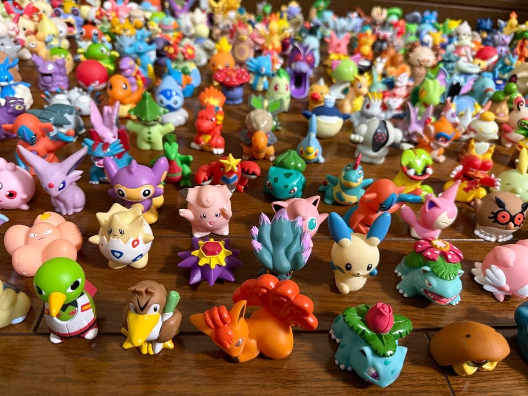 値下げ！【廃盤・クリア・伝説・色ちがい】ポケモンゆび人形約300体 バンダイ