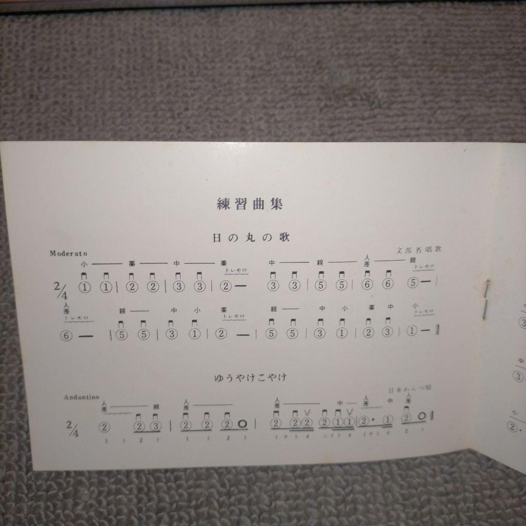 昭和レトロ 琴 ケース付き ピーコックハープ 人力車 花柄 大正琴 和楽器