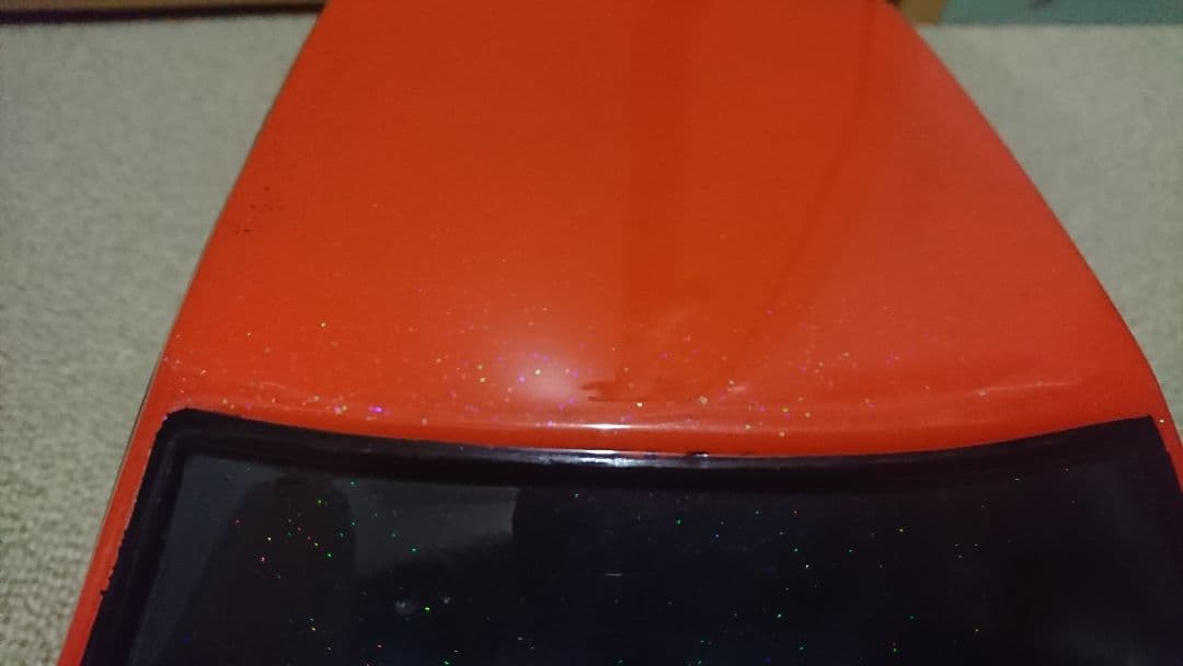 カリーナ　AA63　フレーク塗装　前照灯/尾灯ハロゲン風LED付　目立度MAX