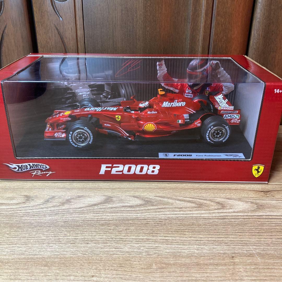 ホットホィール1/18Ferrari F2008 キミライコネン