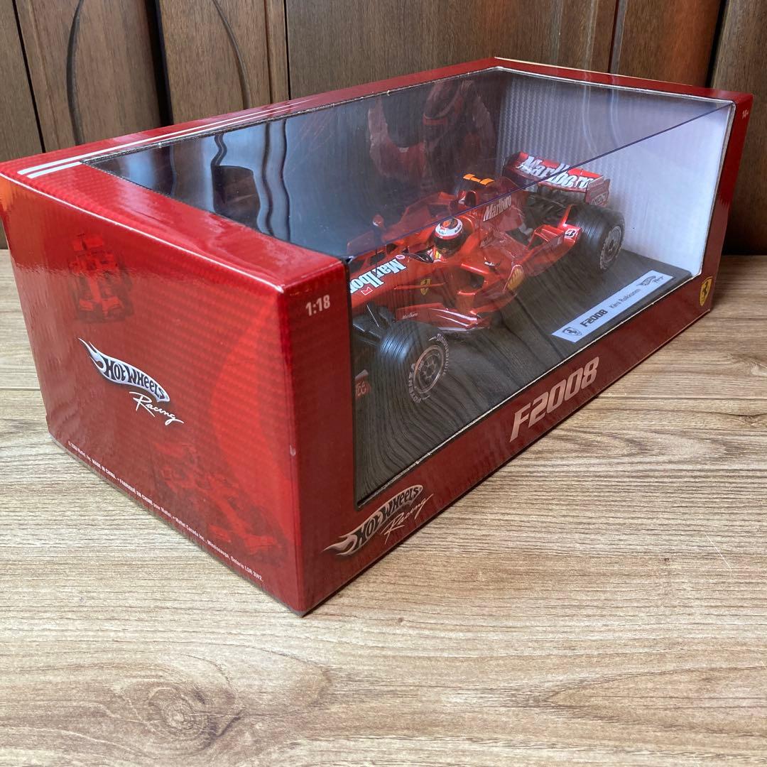 ホットホィール1/18Ferrari F2008 キミライコネン