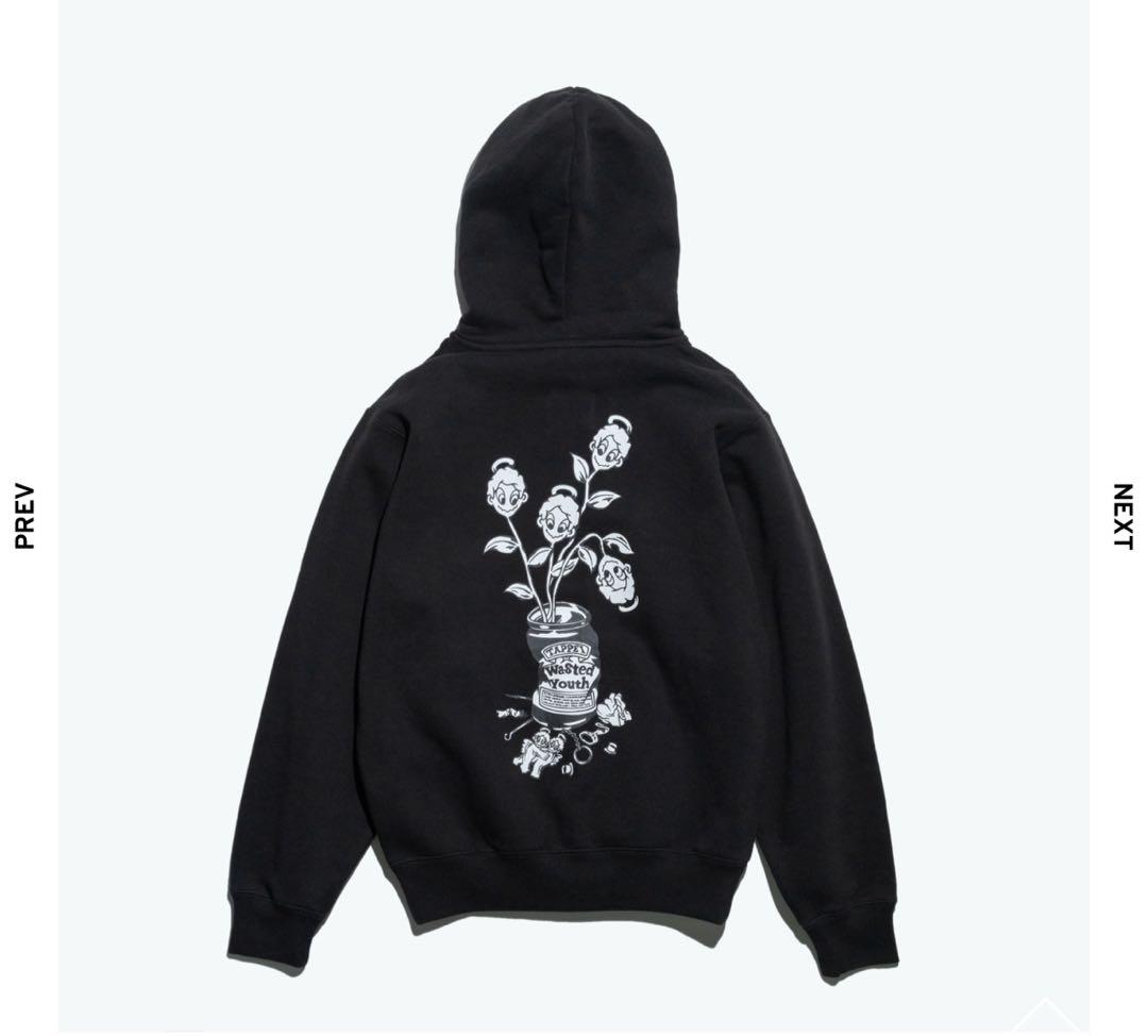 VERDY TAPPEI ZIP HOOD Black 黒　サイズL