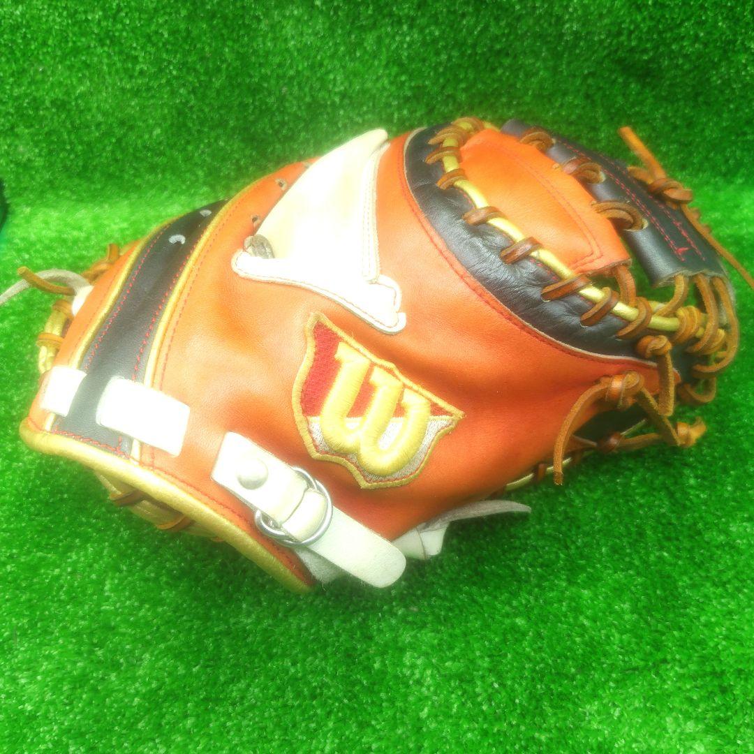野球グローブ　一般軟式　キャッチャーミット　ウィルソン