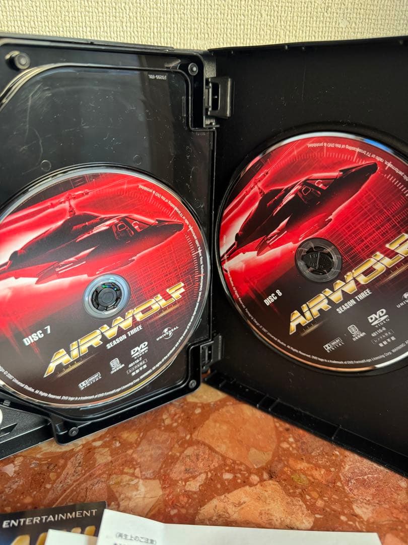 超音速攻撃ヘリ エアーウルフ DVDセット シーズン1〜3（管理No.4）